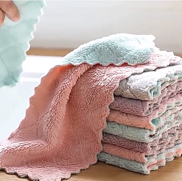 百洁布洗碗巾不沾油抹布1条